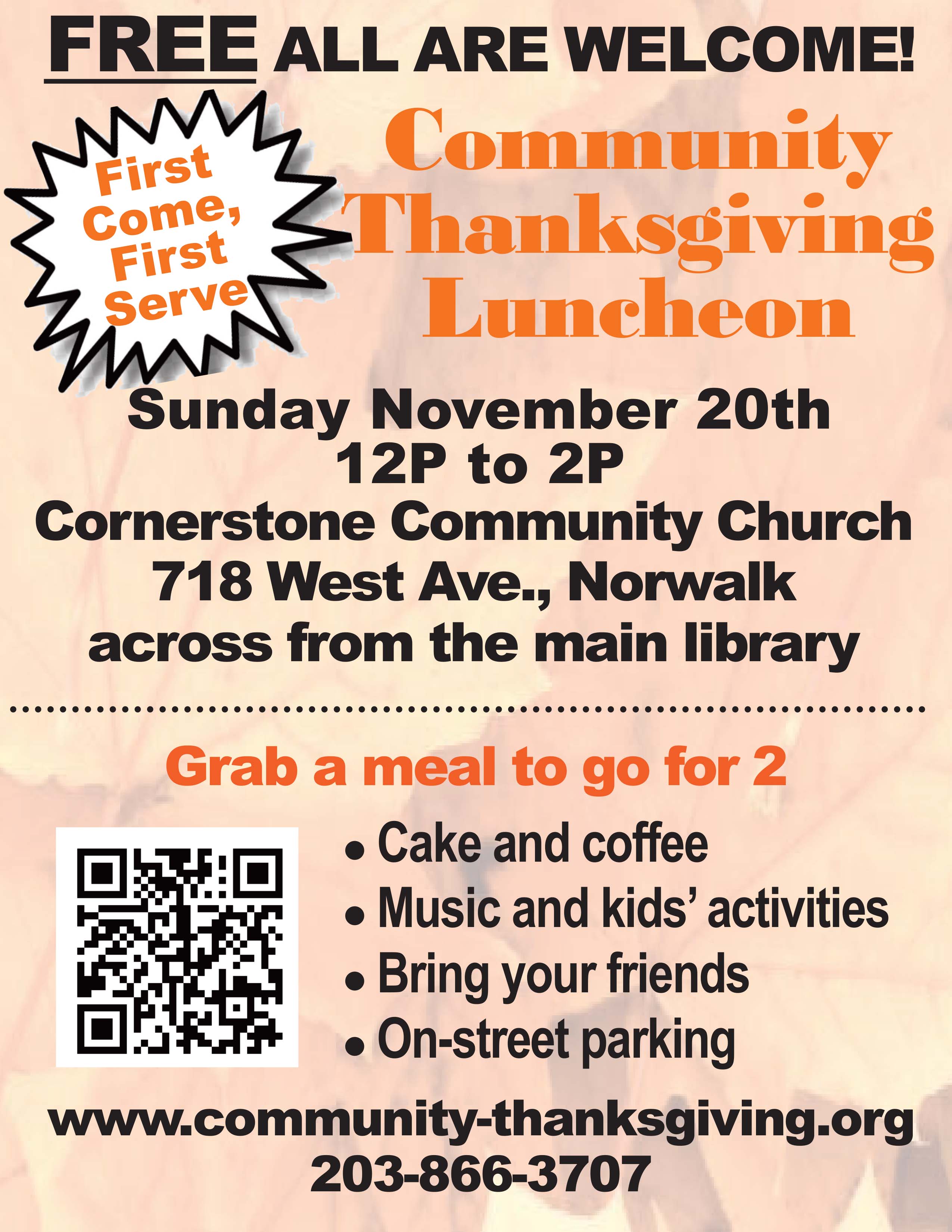 CTL Flyer_Thanksgiving Community Luncheon